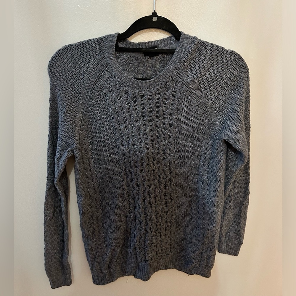 grey sweater
